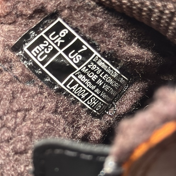 Dr. Martens 2976 Leonore Brown Chelsea Boots Little Kid/Toddler Size 7 - Picture 8 of 14